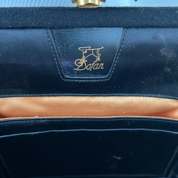 Dofan of Paris Vintage Wool Snap Handbag - Picture 10 of 11